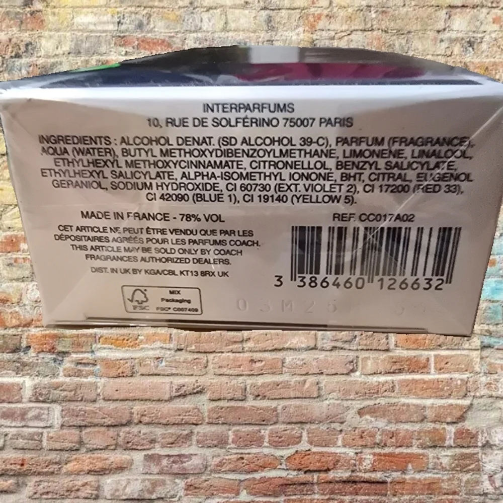 Coach Open Road 2oz Bottle - Picture 2 of 4